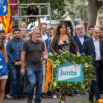 Diada.- Borràs (Junts) defiende que el independentismo no tiene "ningún derecho a rendirse"