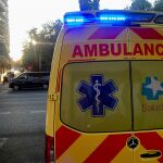 MADRID.-Sucesos.- Grave un trabajador tras ser golpeado por un contrapeso metálico en la calle Orense de Madrid