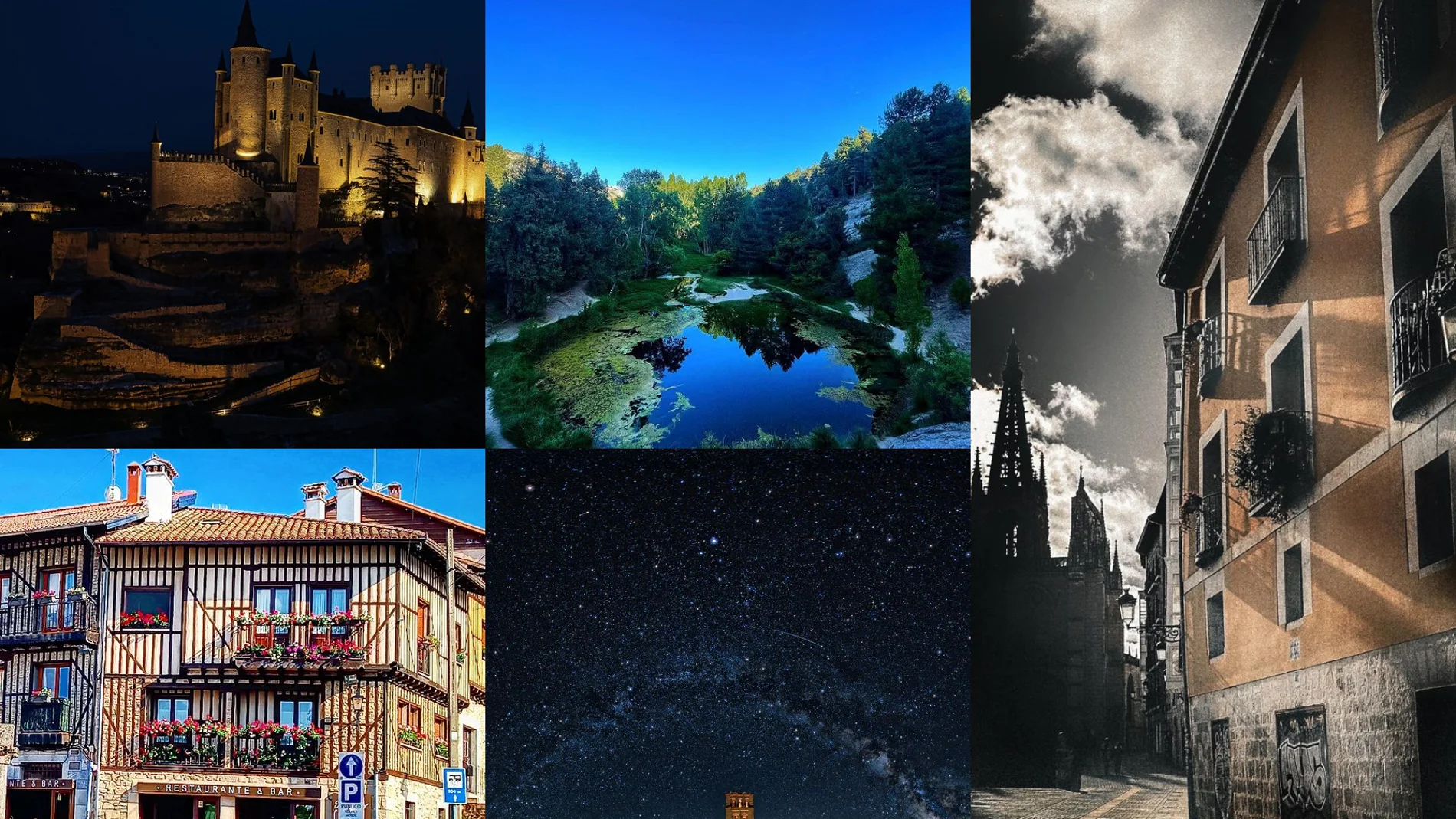 Montaje con las fotos elegidas