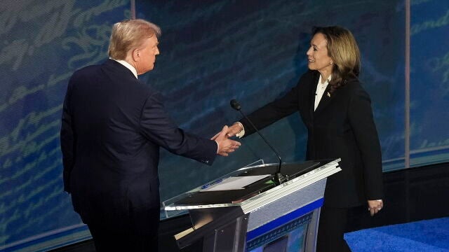 Cara a cara entre Donald Trump y Kamala Harris