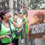 Acto de entidades independentistas por la Diada del 11 de Septiembre