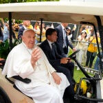 El Papa llega a Singapur