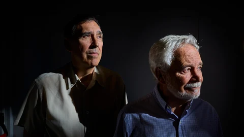 José Pedreira (izq.) y Pedro Muñoz