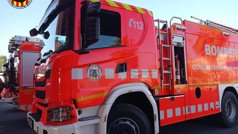 Incendios.- Declaran un incendio forestal en Simat (Valencia) y piden la movilización de aviones del Ministerio