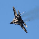 El Mig-29UB de Jared Isaacman en 2023.