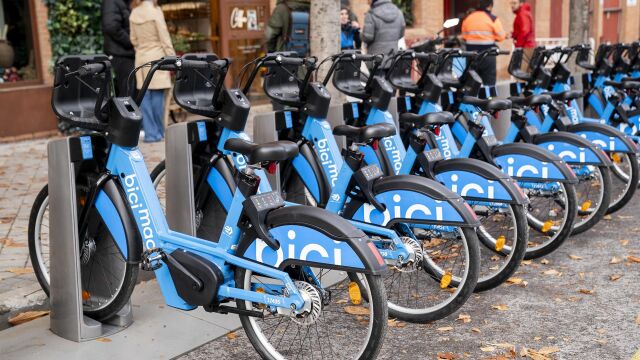 MADRID.-BiciMad registró ayer miércoles un nuevo récord con 39.451 usuarios