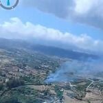 Lugar donde se ha declarado el incendio