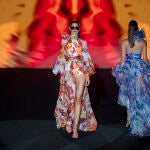 Desfile de Hannibal Laguna en la Mercedes-Benz Fashion Week Madrid