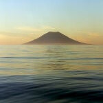 Vista de una de las islas Kuriles