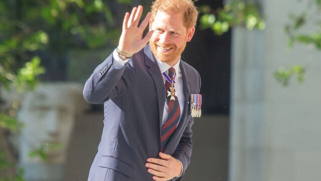 Prince HARRY, Duke of Sussex, arrives at St Paul's Cathedral ahead of 10th Anniversary Service for Invictus Games