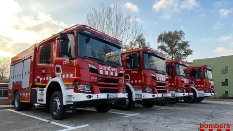 VÍDEO: Los Bombers, "optimistas" con estabilizar los fuegos de Cabacés y Porrera (Tarragona) este viernes
