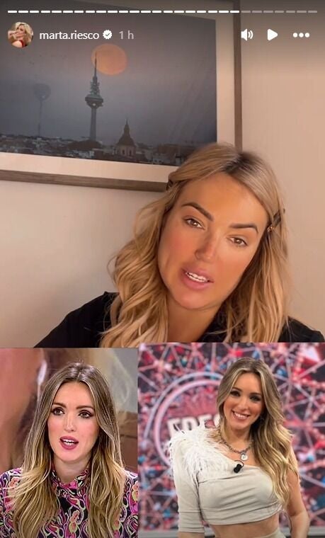 Marta Riesco responde a los haters que critican su físico por redes a través de sus storys de Instagram