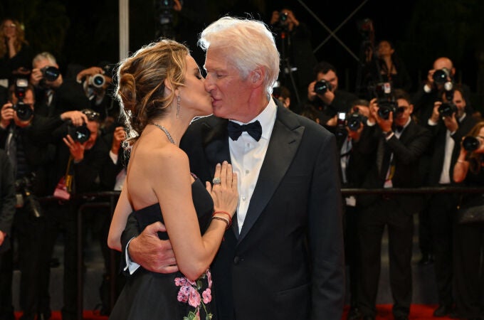 Alejandra Silva y Richard Gere en Venecia