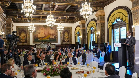 El ministro de Economía, Carlos Cuerpo, en Sevilla