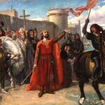 Óleo de Matías Moreno González en el museo del Prado que muestra la Reconquista de Cádiz