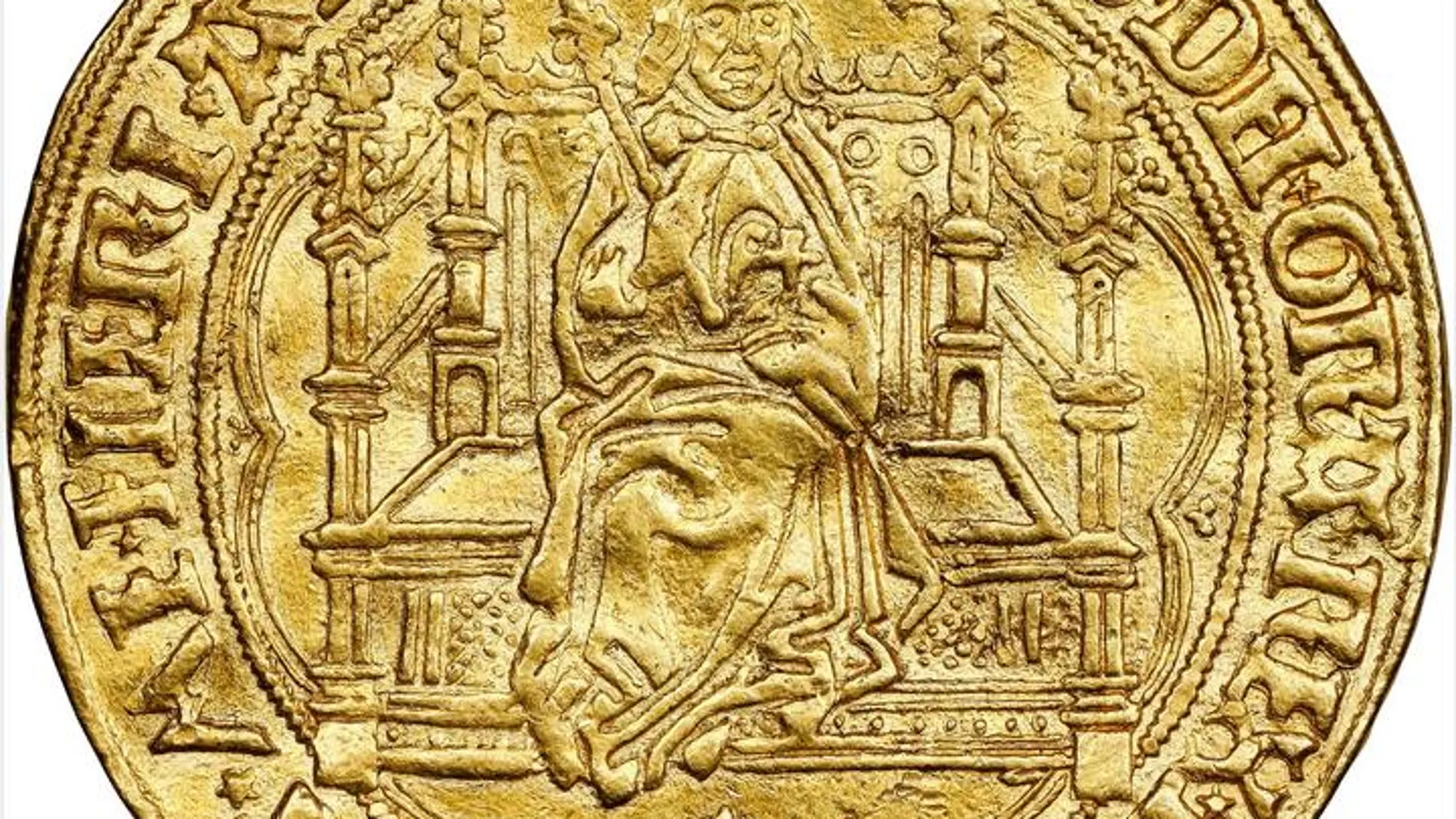 Una de las monedas danesas del siglo XV que salen a subasta