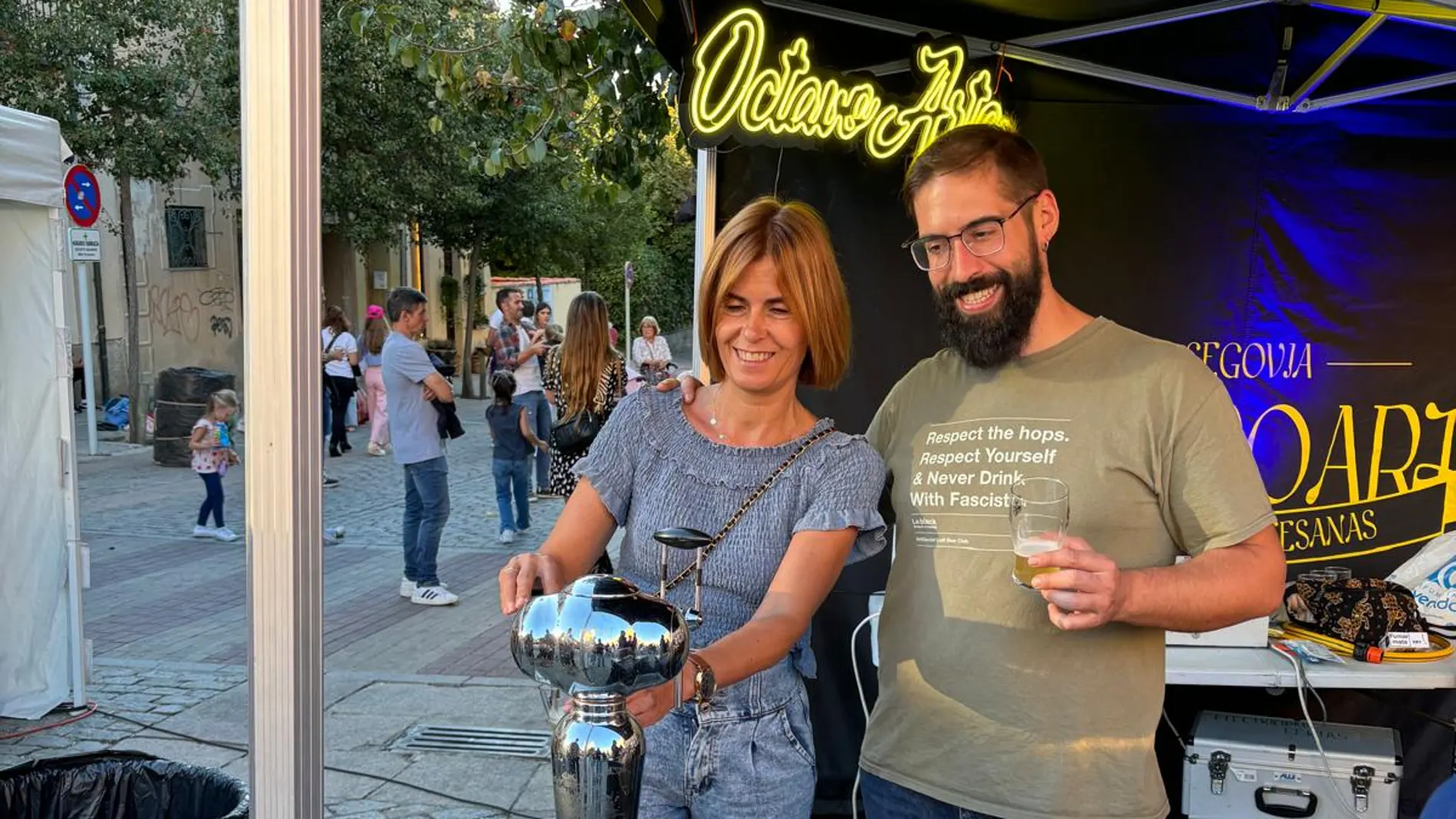 La diputada de Promoción Provincial y Desarrollo Rural Sostenible, Magdalena Rodríguez, visita la Feria