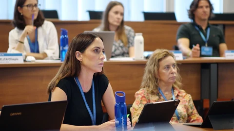 Imagen de una de las charlas de EDEM Escuela de Empresarios, centro universitario y escuela de negocios de Valencia