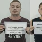 Imagen de los dos españoles detenidos en Venezuela