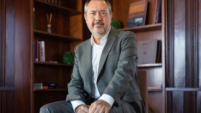 El secretario general del PSOE-A, Juan Espadas