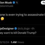 "Y nadie está intentando asesinar a Biden y Kamala", el polémico mensaje de Elon Musk que luego borró