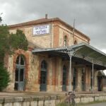 Estación de tren de Ortigosa de Pestaño, en desuso desde 1993