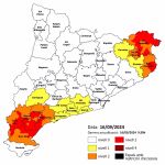 84 municipios de Tarragona y Girona en peligro muy alto de incendio este lunes