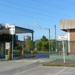 Entrada de Sotiello de la factoría gijonesa de ArcelorMittal.