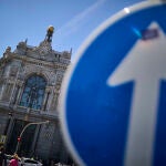 Fachada del edificio del Banco de España.