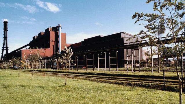 Fábrica de Arcelor en Gijón