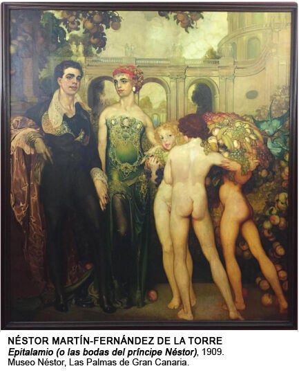 &quot;Epitalamio (o las bodas del príncipe Néstor&quot;, obra de Néstor Martín-Fernández de la Torre
