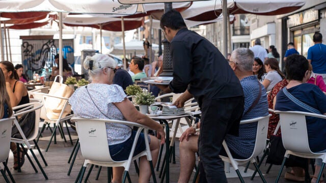 Terrazas en el Centro de Madrid