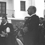 Franco, en Las Palmas de Gran Canaria, el 27 de octubre de 1950 