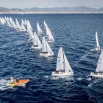 Salida de la primera de las regatas del Sandberg Estates J/70 Worlds