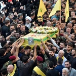 Hezbollah holds funeral for four people killed in pagers explosion in Lebanon