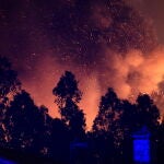 Wildfire rages in Portugal