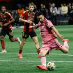 Lionel Messi en el partido frente al Atlanta United