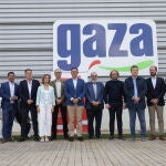 Reunión de la junta directiva de Vitartis en las instalaciones de Leche Gaza en Coreses (Zamora)
