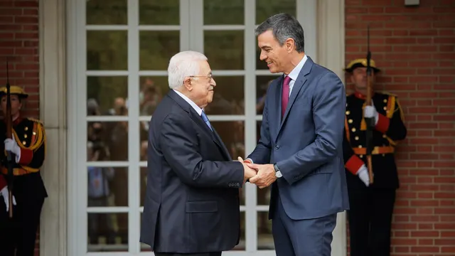 Abbas pide junto a Sánchez que se celebre una segunda conferencia de paz en Madrid entre Israel y Palestina