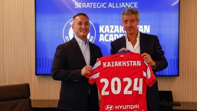 El Atlético abrirá una academia en Kazajistán