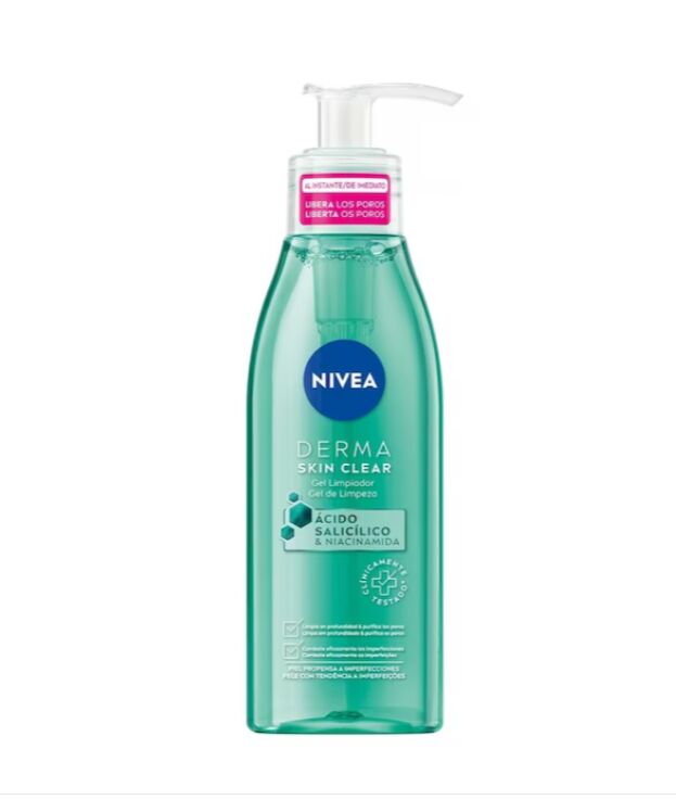 Limpiador facial de Nivea. 