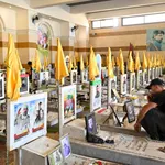 Hezbollah holds funeral of people killed in communication devices explosions in Lebanon