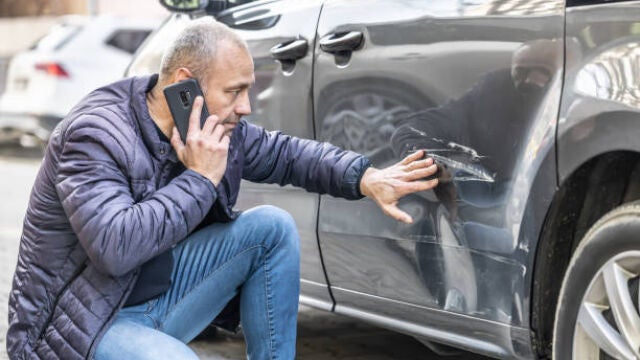 Golpe en el coche 