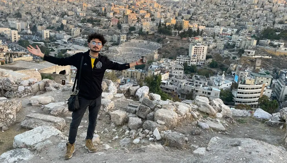 Joaquín Roffé, en Jordania