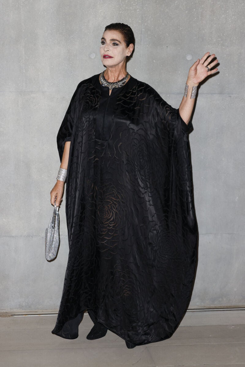 Antonia Dell’Atte en el desfile de Armani.