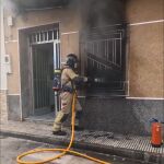 Extinguido incendio de taller en Santo Ángel
