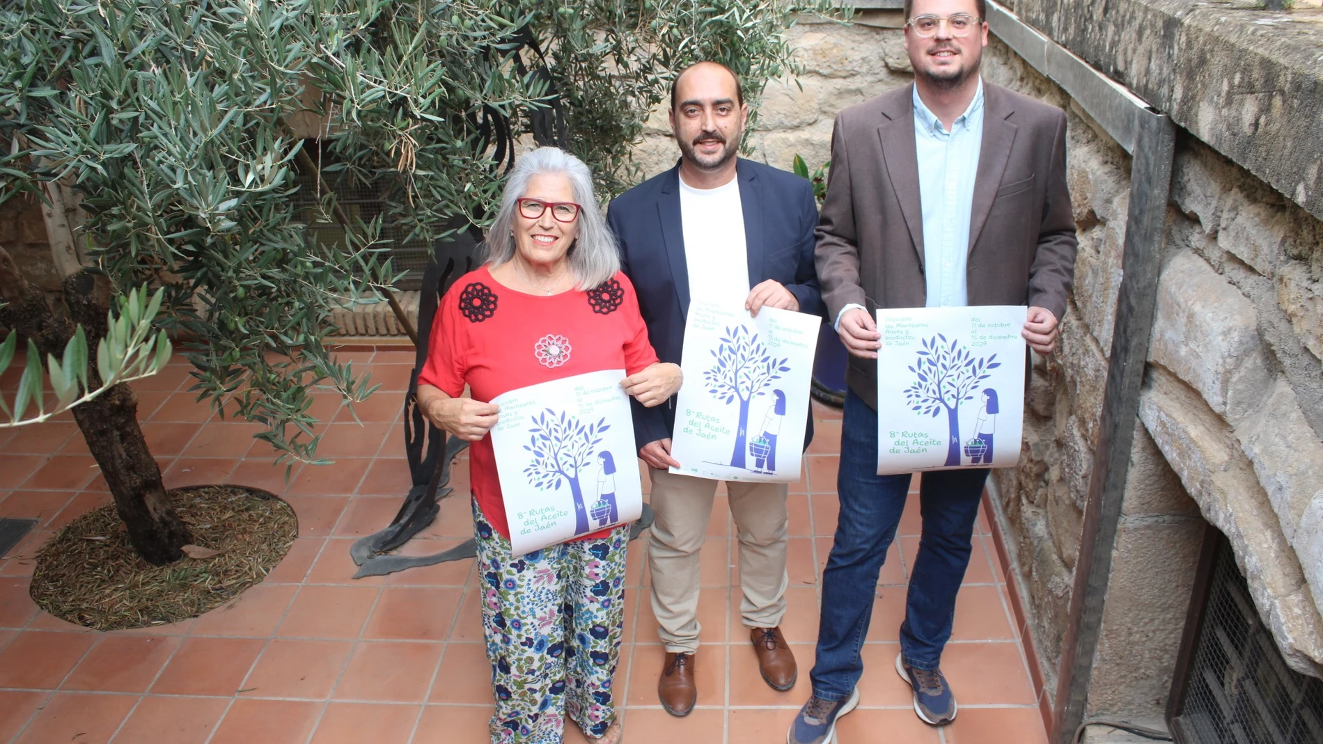 Encarnación Bayona, Javier Gámez y Francisco Javier LozanoREMITIDA / HANDOUT por AYUNTAMIENTO DE ÚBEDAFotografía remitida a medios de comunicación exclusivamente para ilustrar la noticia a la que hace referencia la imagen, y citando la procedencia de la imagen en la firma20/09/2024