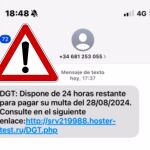 Mossos alertan a la ciudadanía de una estafa que suplanta a la DGT a través de SMS