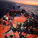 Inmigrantes rescatados por Salvamento Marítimo