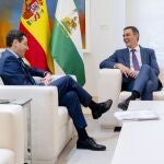 Juanma Moreno y Pedro Sánchez